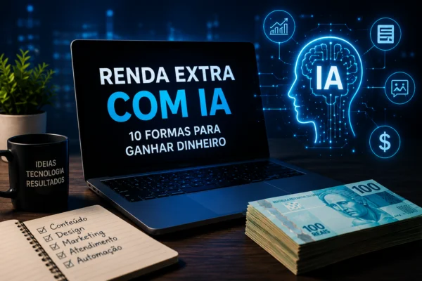 As 10 Melhores Formas de Fazer Renda Extra com IA